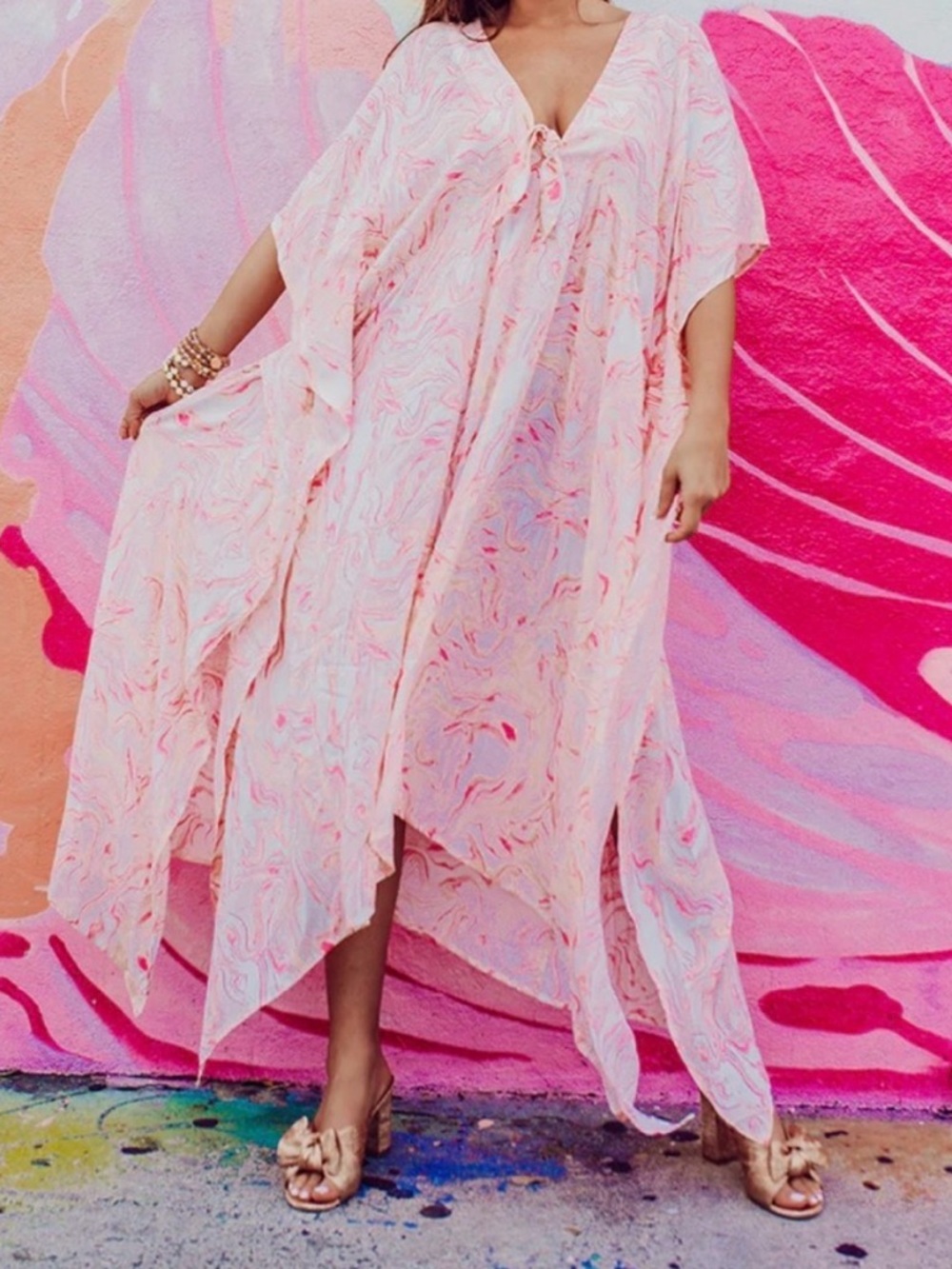 Buddy Love Mamie Caftan Maxi Dress